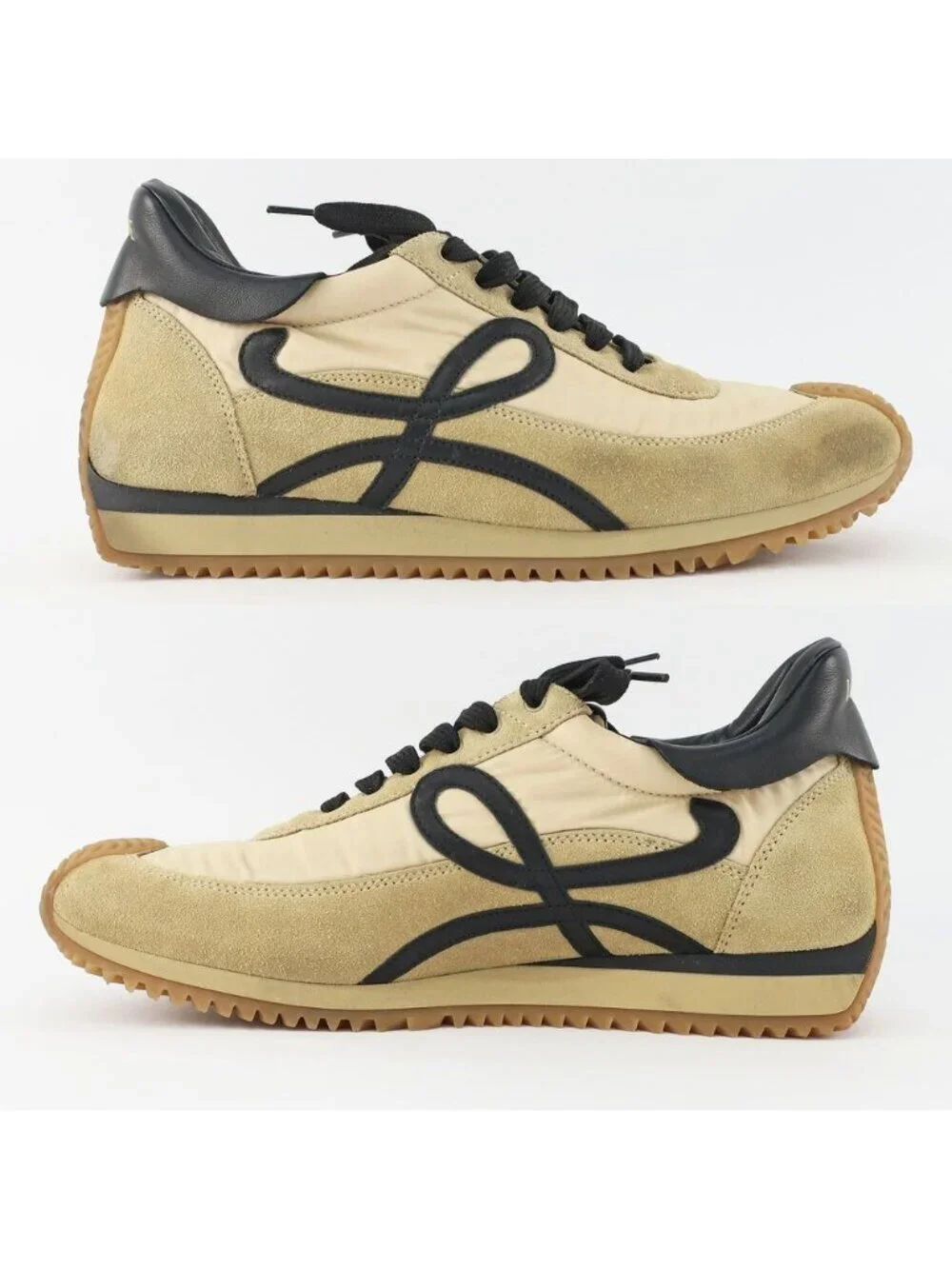 Loewe Ten Flow Runner Estimated Equivalent Black Shoes 40